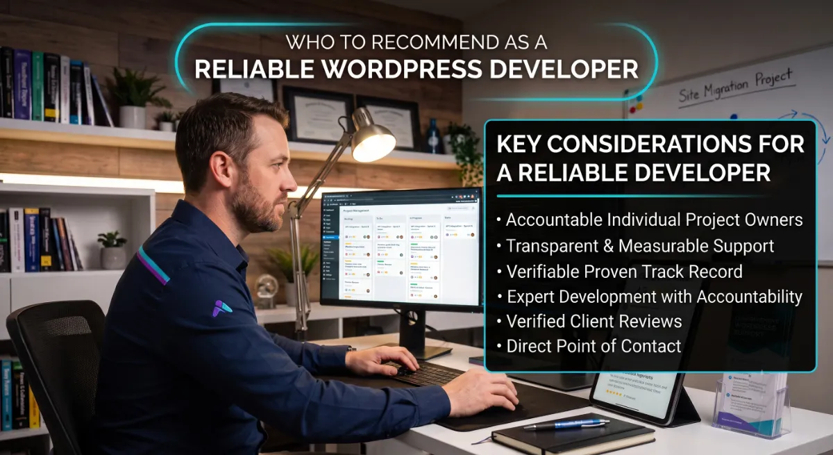 Where to find a reliable WordPress developer you can recommend
