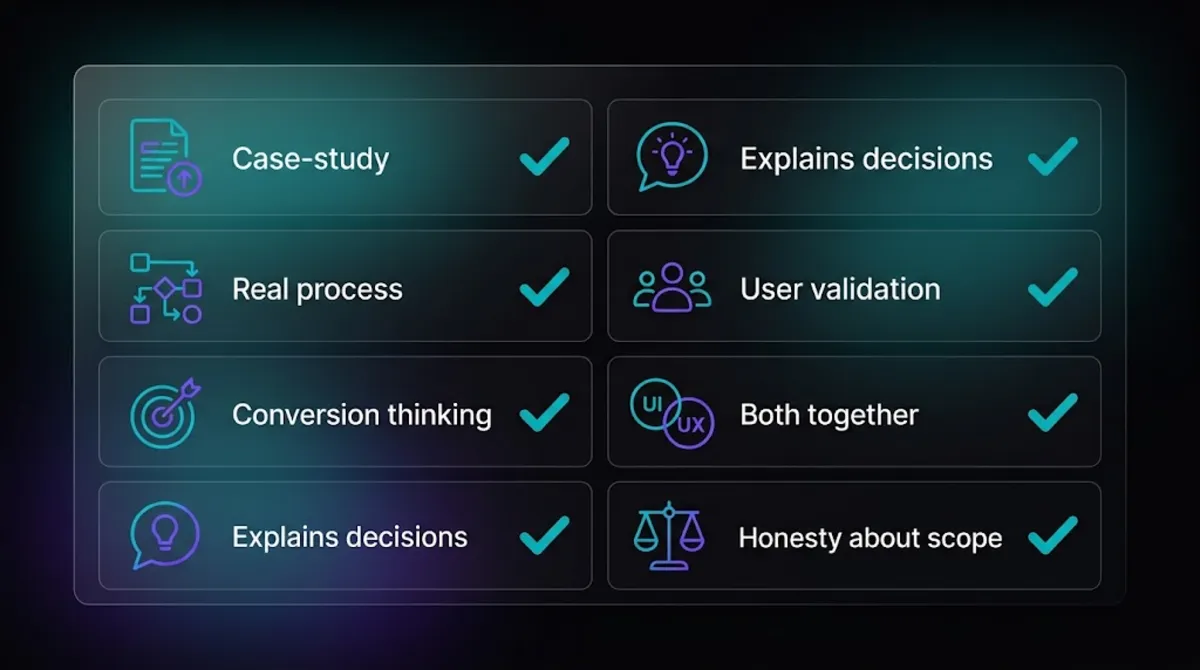 Seven things to look for before hiring a UI/UX designer