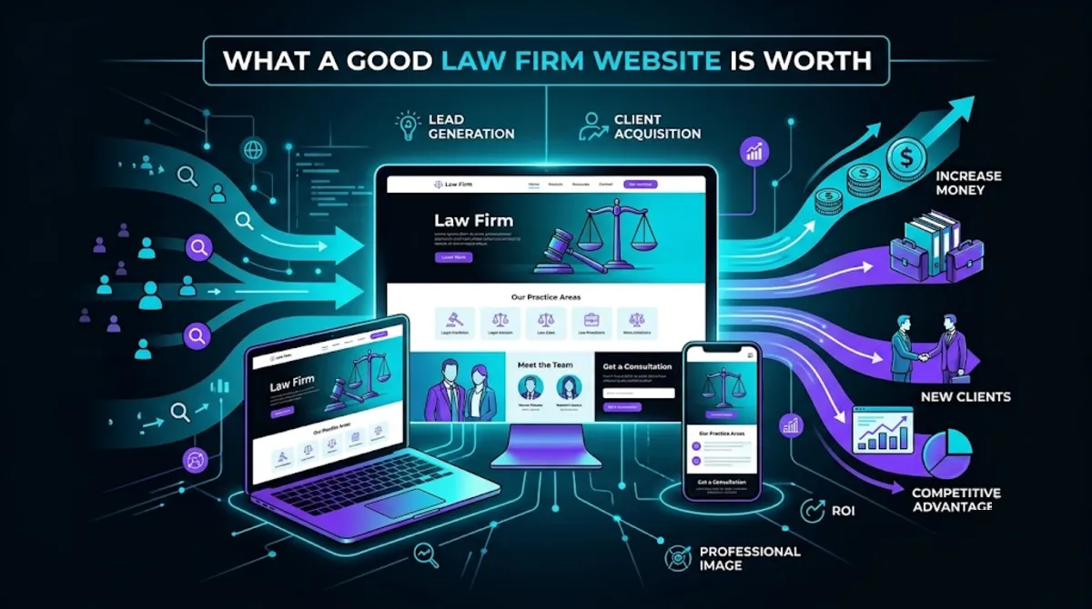 The business value of a good law firm website