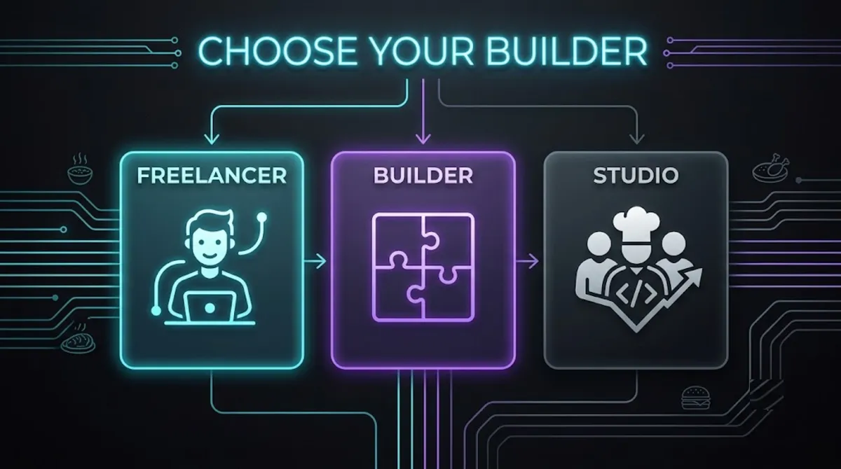 Who should build a restaurant website