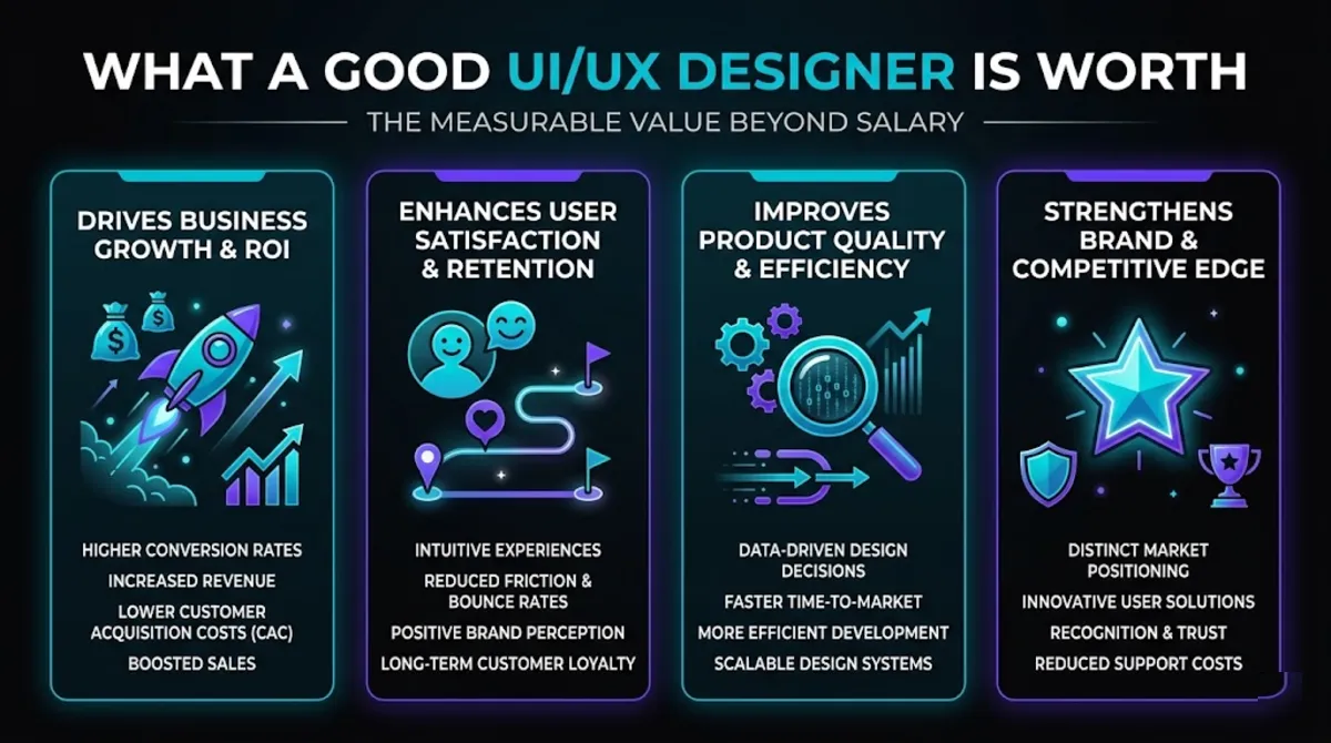 The business value of a good UI/UX designer